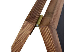 Krijt stoepbord Europel 660x1280mm DELUX natuur