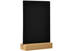 Krijtbord Europel houten voet A5 staand