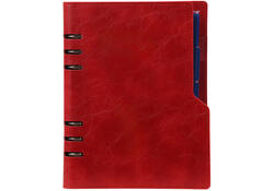 Organizer Kalpa Clipbook A5 inclusief agenda 2024-2025 7dagen/2pagina's rood