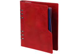 Organizer Kalpa Clipbook A5 inclusief agenda 2024-2025 7dagen/2pagina's rood