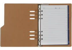 Organizer Kalpa Clipbook A5 inclusief agenda 2024-2025 7dagen/2pagina's slangprint bruin