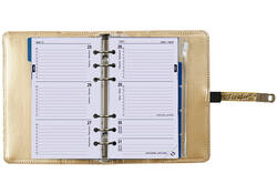 Organizer Kalpa Personal inclusief agenda 2024-2025 7dagen/2pagina's croco goud