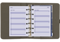 Organizer Kalpa Pocket inclusief agenda 2024-2025 7dagen/2pagina's grijs