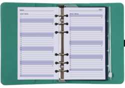 Organizer Kalpa Personal inclusief agenda 2024-2025 7dagen/2pagina's mintgroen