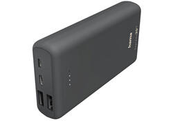 Powerbank Hama Supreme 20HD 20.000 mAh grijs
