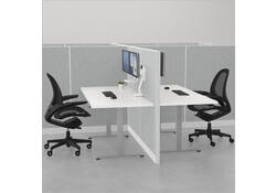 Monitorarm Fellowes Eppa Crossbar wit