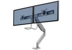 Monitorarm Fellowes Eppa Crossbar zilver