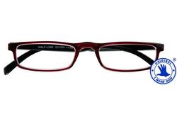 Leesbril I Need You +2.50 dpt Half-line rood