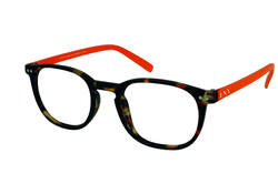 Leesbril I Need You +1.00 dpt Junior Selection bruin-oranje
