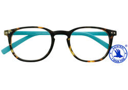 Leesbril I Need You +3.00 dpt Junior Selection bruin-turquoise