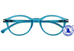 Leesbril I Need You +2.00 dpt Tropic blauw