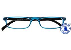 Leesbril I Need You +1.00 dpt Half-line blauw