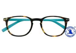 Leesbril I Need You +1.50 dpt Junior Selection bruin-turquoise
