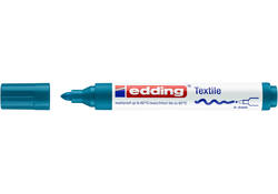 Viltstift edding 4500 textiel rond 2-3mm oriëntblauw