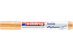 Viltstift edding 4500 textiel rond 2-3mm lichtoranje