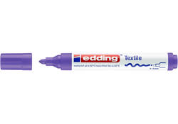 Viltstift edding 4500 textiel rond 2-3mm neon violet
