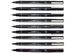 Fineliner Uni-ball Pin 0.3mm rood