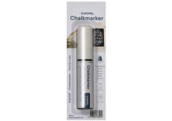 Krijtstift Europel 15mm wit blister 1 stuk