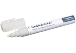 Krijtstift Europel 6mm wit blister 1 stuk