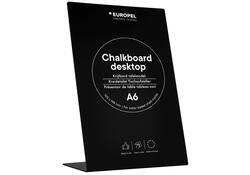 Krijtbord Europel L-standaard A6
