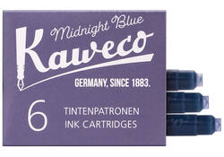 Inktpatroon Kaweco blauwzwart doosje à 6 stuks