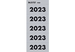 Rugetiket Leitz 2023 80mm grijs