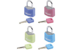 Hangslot MasterLock 4 assorti alu 20mm