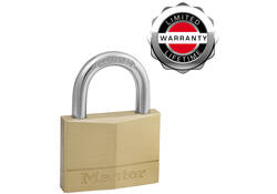 Hangslot MasterLock 4 gelijksluitend messing 50mm