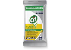 Reinigingsdoekjes CIF Pro formula Multi Clean&Shine 100 stuks