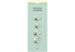 Verjaardagskalender Lannoo Peanuts 130x325