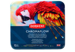 Kleurpotloden Derwent Chromaflow set à 72 kleuren