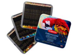 Kleurpotloden Derwent Chromaflow set à 72 kleuren