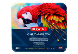 Kleurpotloden Derwent Chromaflow set à 48 kleuren