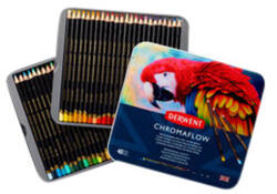 Kleurpotloden Derwent Chromaflow set à 48 kleuren