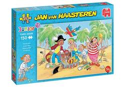 Puzzel Jan van Haasteren Junior 13 Treasure Hunt 150 stukjes