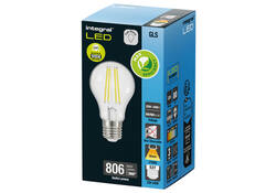 Ledlamp Integral E27 2700K warm wit 3.8W 806lumen