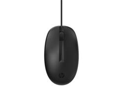 Muis HP 128 laser bedraad zwart