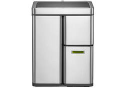Afvalbak EKO Mirage Plus sensor 30liter en 2x15liter RVS