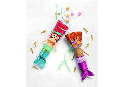 Glitterpapier Folia 1-zijdig 24x34cm 170gr 10 vel assorti