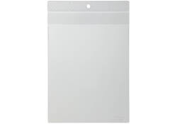 Insteekmap U-model Durable met ophangoog A5 transparant 10 stuks