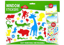 Raamstickers Mono assorti