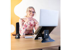Laptopstandaard R-Go Riser Documenthouder