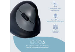 Muis R-Go Ergonomisch HE Break Wireless Rechts S