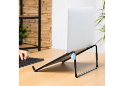 Laptopstandaard R-Go Travel Zwart