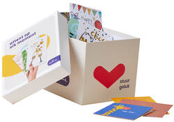 Wenskaart Hallmark business box 80 kaarten assorti