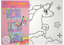 Canvasset om in te kleuren assorti