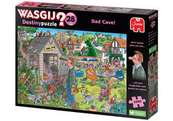 Puzzel Wasgij Destiny 28 De Mancave Van Pa! 1000 stukjes