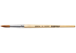 Penseel Qrea synthetisch haar nr 12 breedte 7,1mm