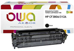Tonercartridge OWA alternatief tbv HP CF380A zwart