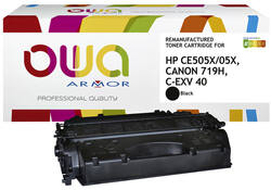 Tonercartridge OWA alternatief tbv HP CE505X zwart